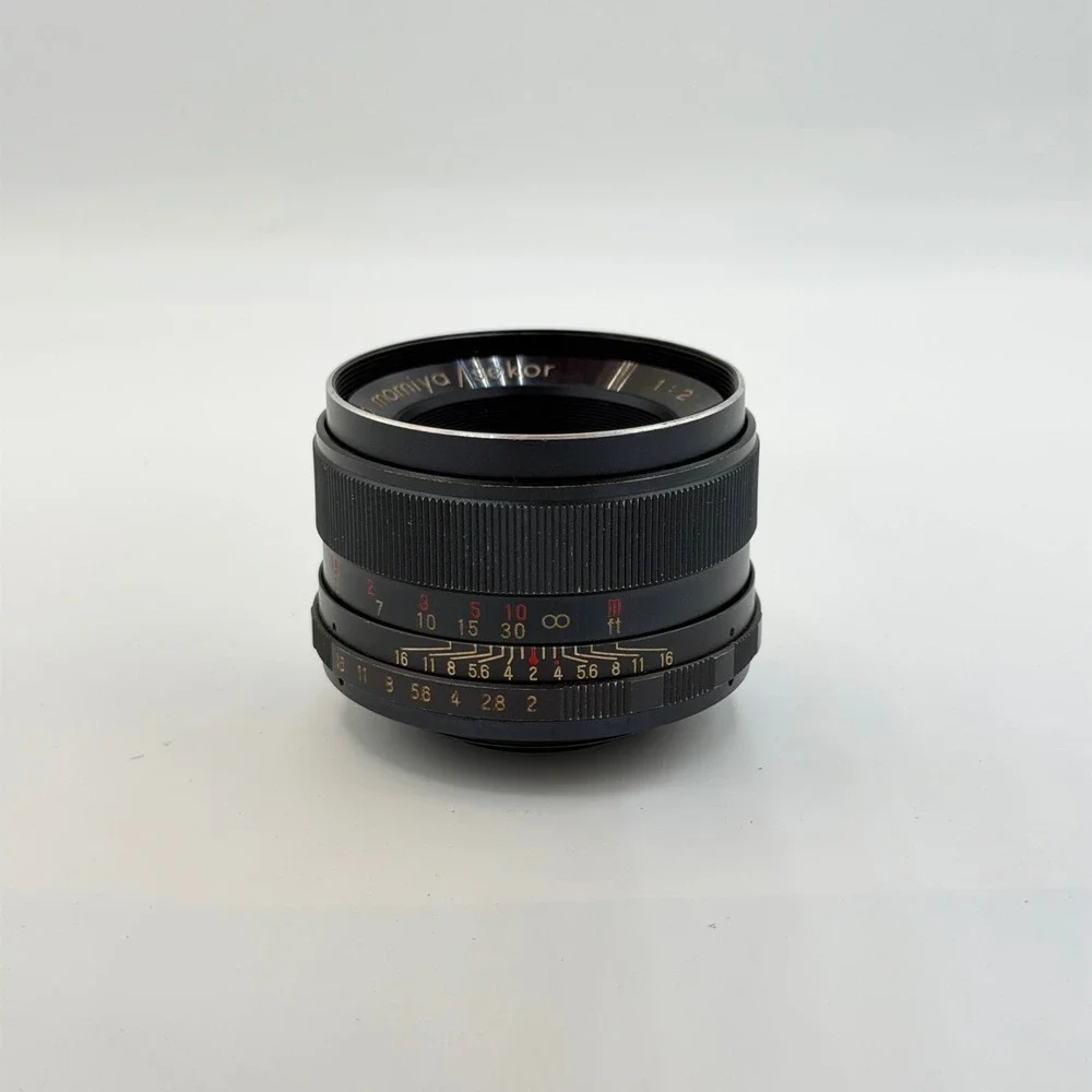 Auto Mamiya Sekor 50mm f2 M42 Screw Mount Lens Vintage Japan Debris + Fungud
